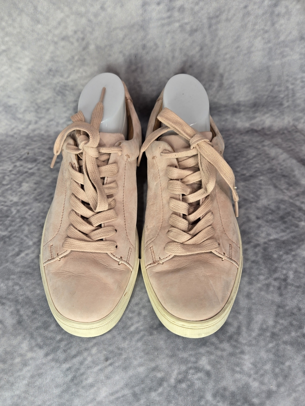 Frye Ivy Low Lace Sneakers in the popular Blush Pink colorway